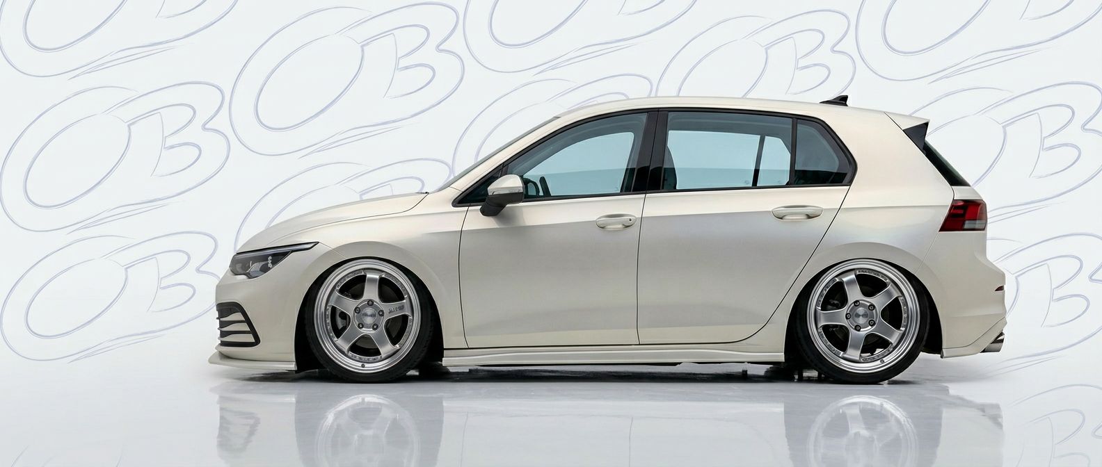 Volkswagen Golf 2022 - Bodykits, Bumpers, Fenders and more... High-quality 2022 Volkswagen Golf 2022 exterior shot with professional studio lighting.