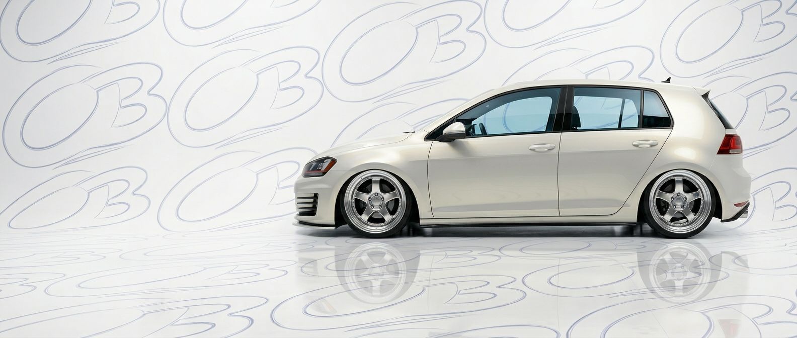 Front-angle view of 2015 Volkswagen Gti 2015 - Durable and stylish exterior enhancement.