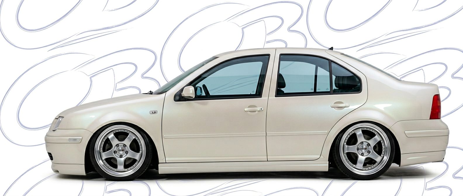 Top-tier 1999 Volkswagen Jetta 1999 featuring a high-gloss finish and carbon fiber weave.