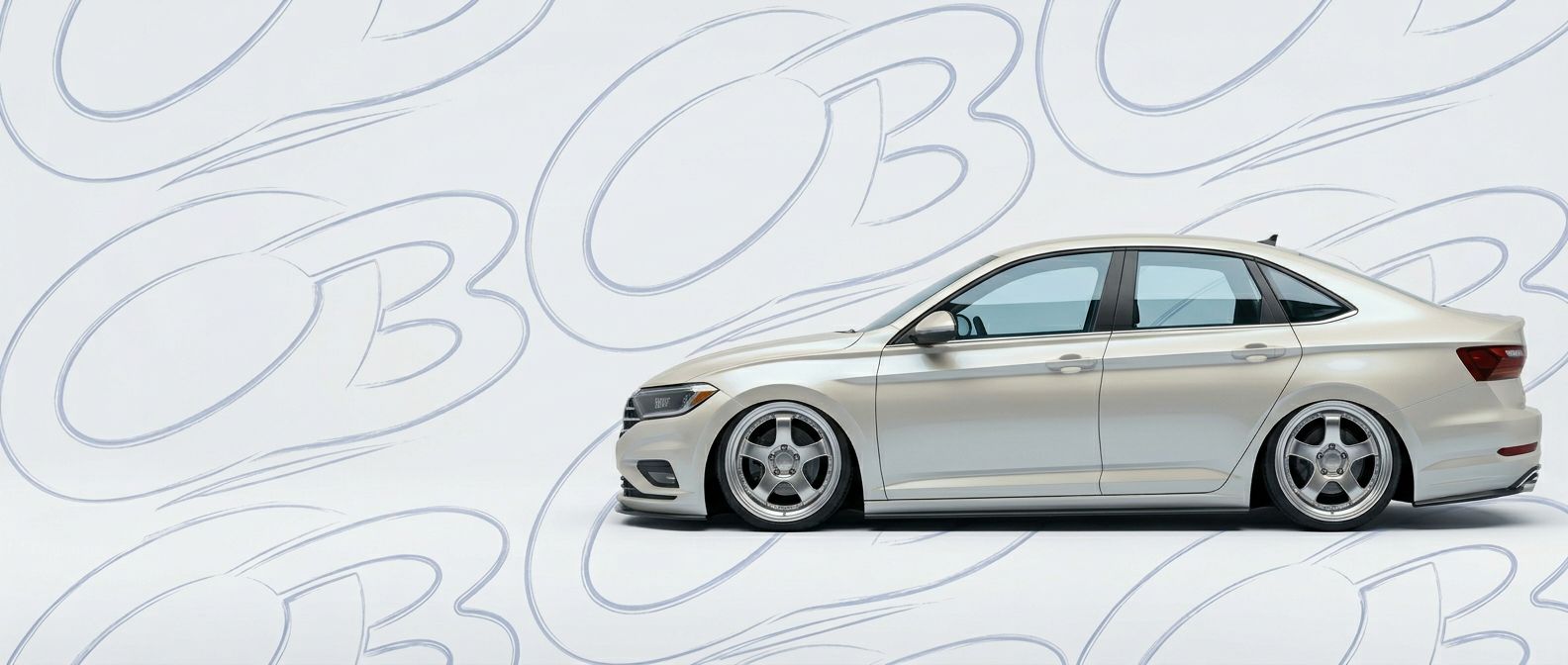 High-quality 2019 Volkswagen Jetta 2019 exterior shot with professional studio lighting.