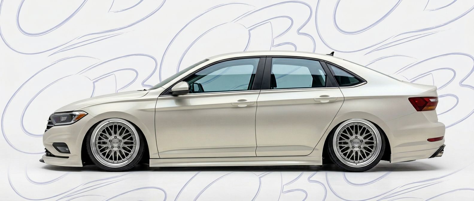 Aerodynamic  Volkswagen Jetta 2016 - Sleek design for enhanced vehicle styling.