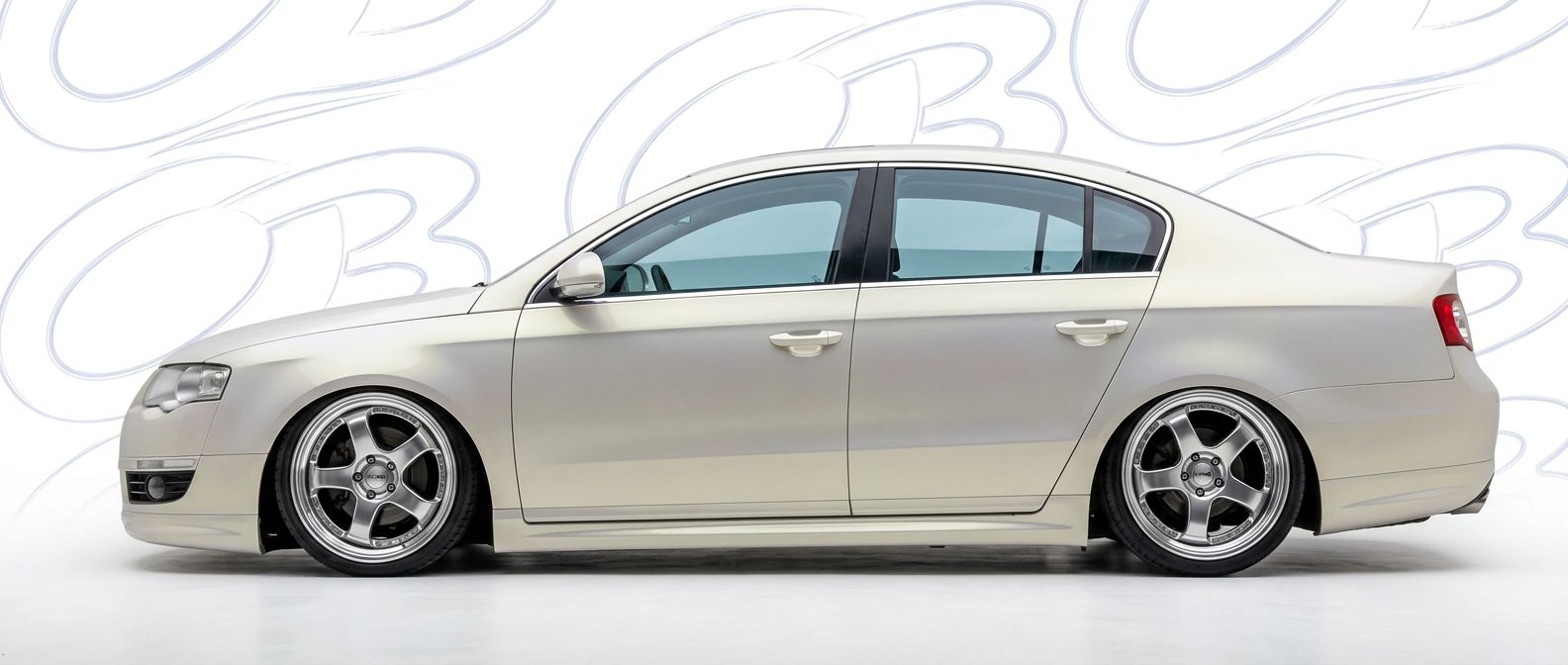 Front-angle view of 2006 Volkswagen Passat 2006 - Durable and stylish exterior enhancement.