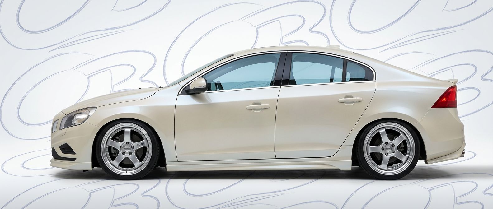 Front-angle view of 2011 Volvo S60 2011 - Durable and stylish exterior enhancement.