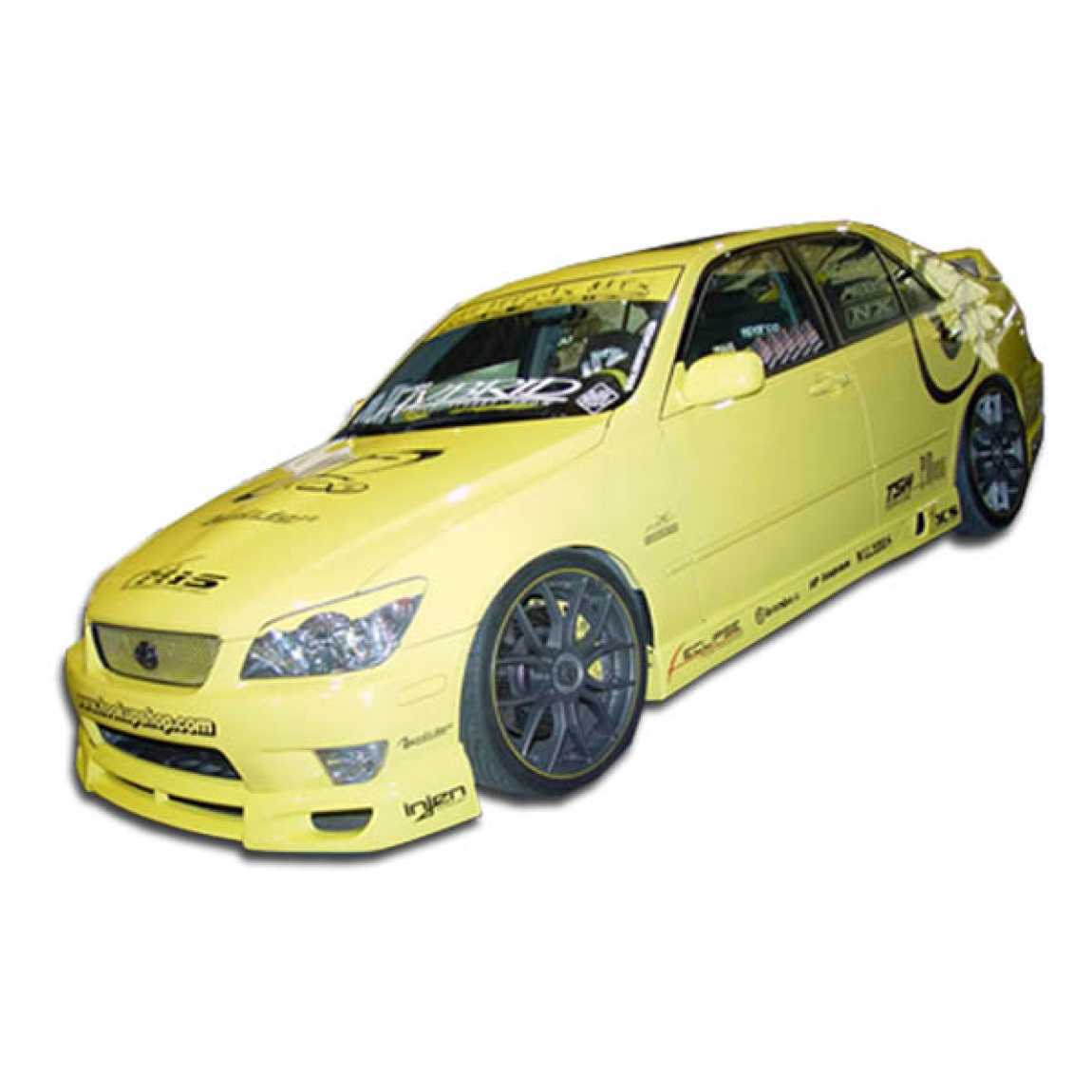 All kind of body kits for Lexus IS Series 2000. Exterior/Side Skirts 