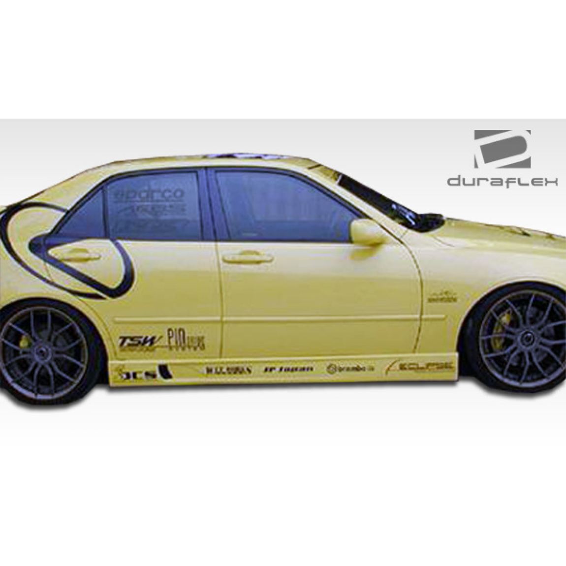 All kind of body kits for Lexus IS Series 2000. Exterior/Side Skirts 