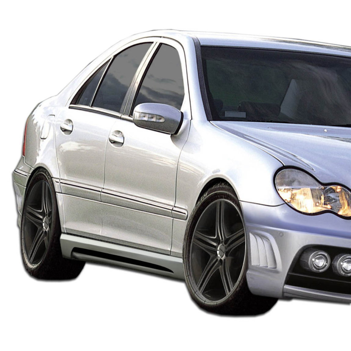 All kind of body kits for Mercedes-Benz C230 2001. Exterior/Side Skirts 