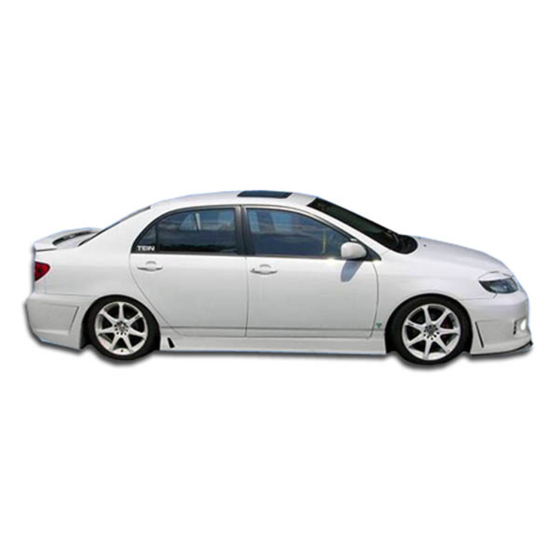 All kind of body kits for Toyota Corolla 2003. Exterior/Side Skirts 