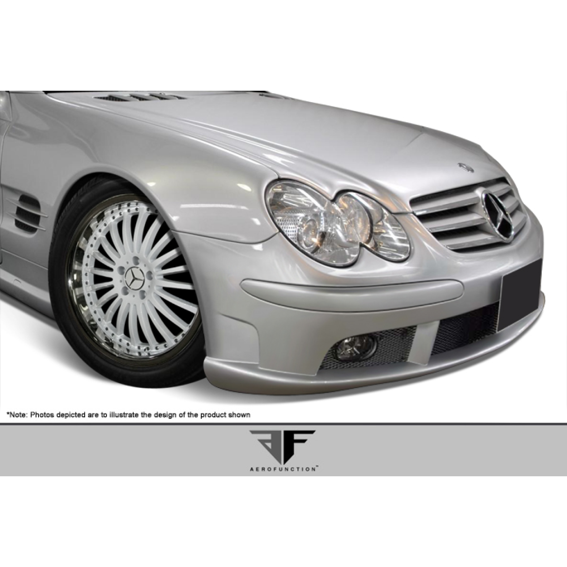 All kind of body kits for Mercedes-Benz SL-Class 2003. Exterior/Front Bumpers or Lips 