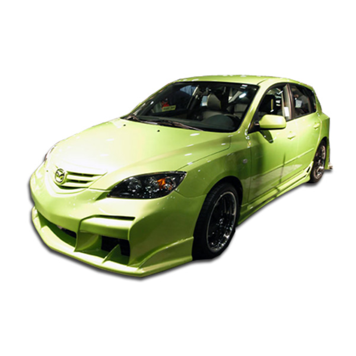 All kind of body kits for Mazda 3 2004. Exterior/Front Bumpers or Lips 