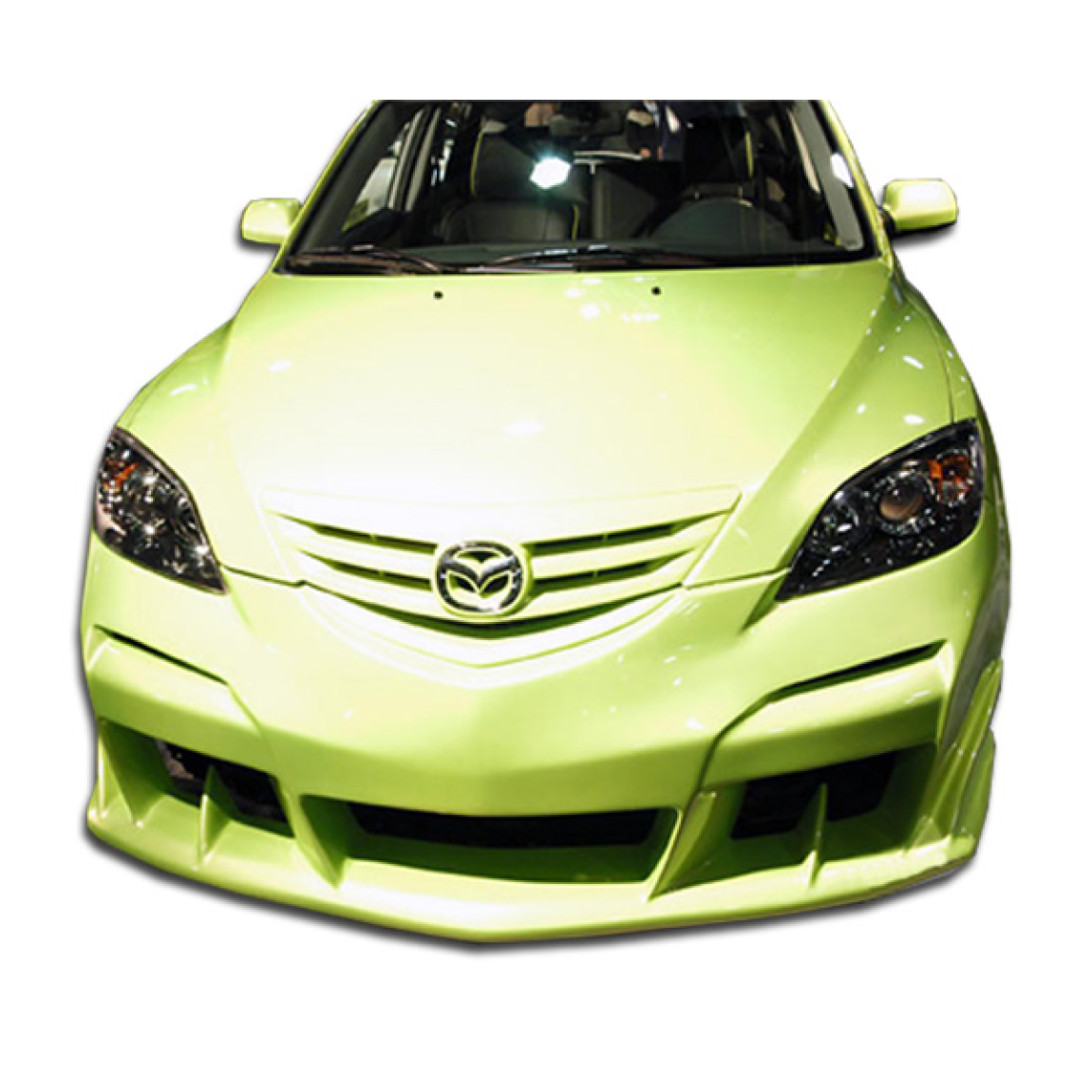 All kind of body kits for Mazda 3 2004. Exterior/Front Bumpers or Lips 