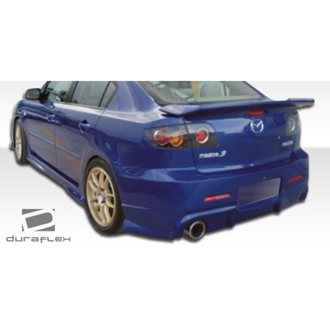 All kind of body kits for Mazda 3 2004. Exterior/Rear Bumpers or Lips 