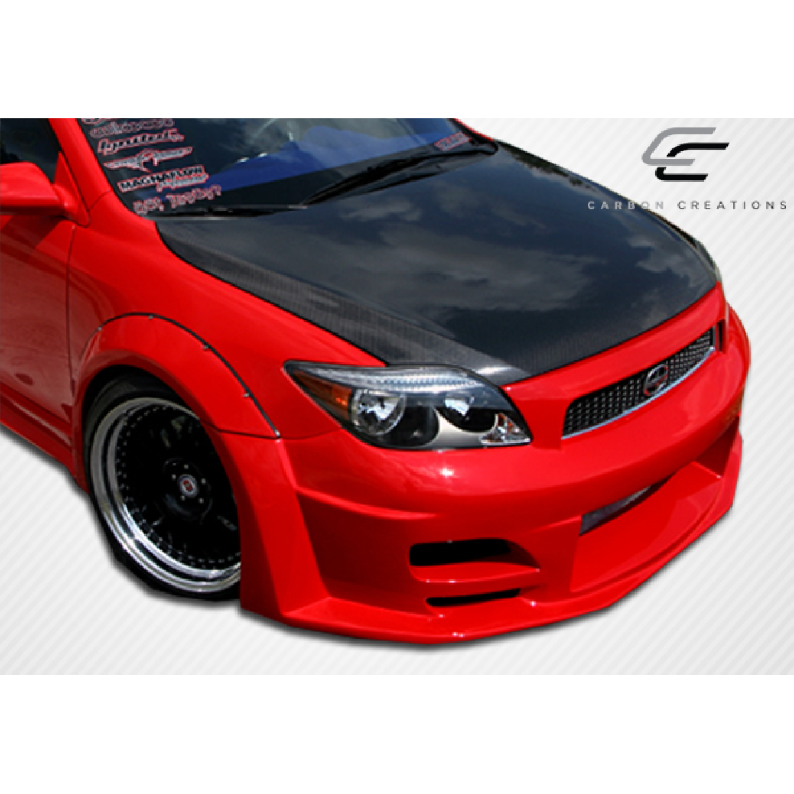 All kind of body kits for Scion tC 2005. Exterior/Hoods 