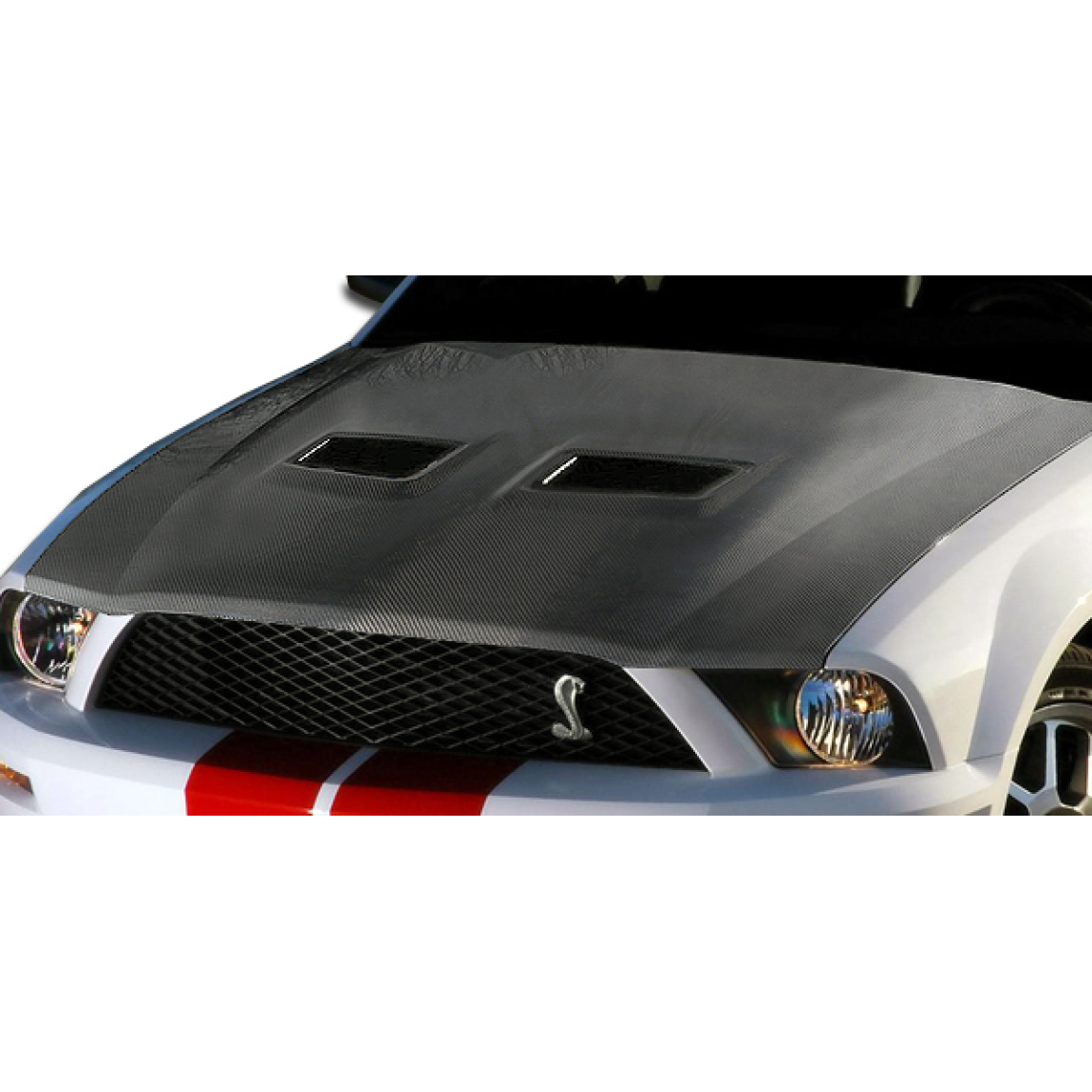 All kind of body kits for Ford Mustang 2005. Exterior/Hoods 