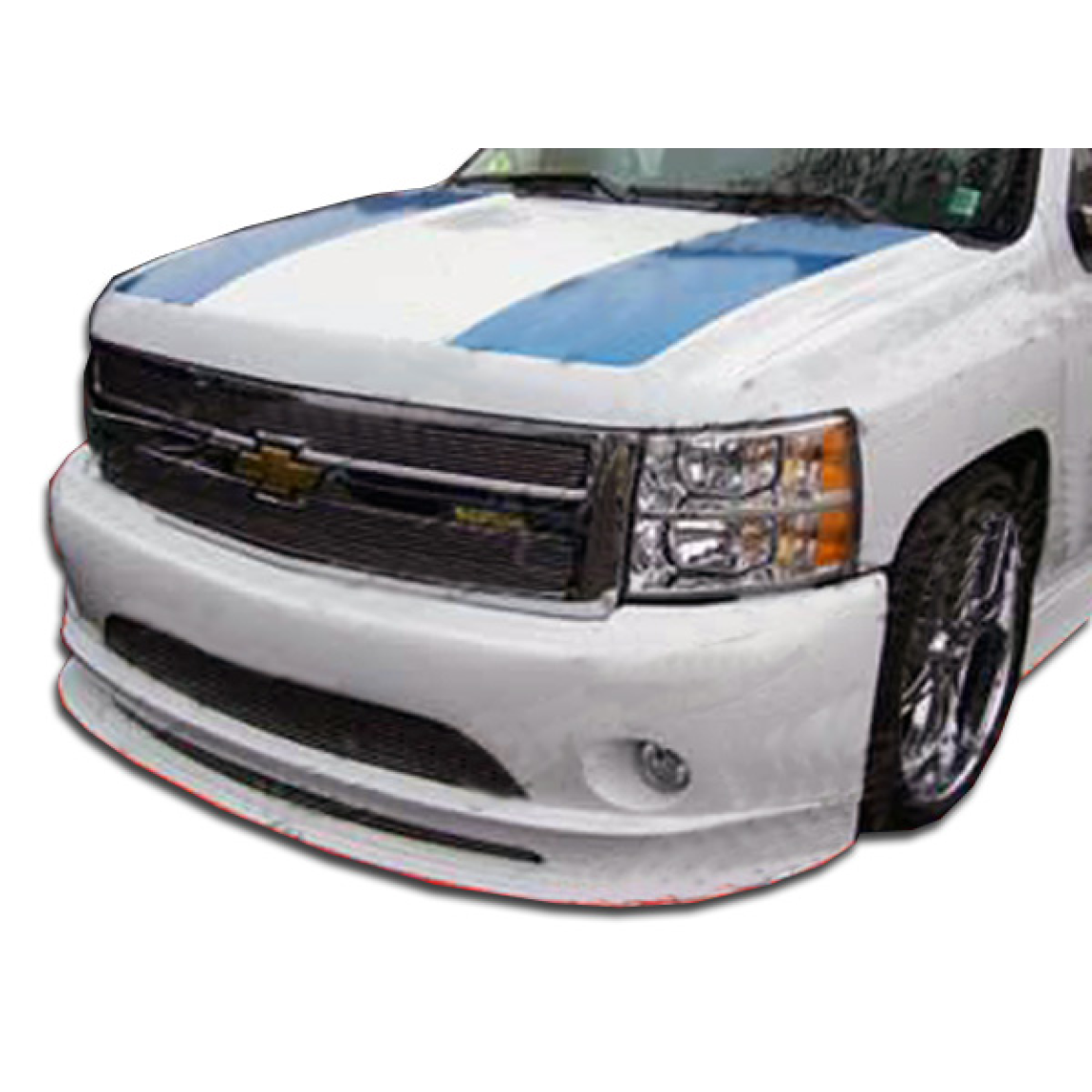 All kind of body kits for Chevrolet Silverado 2007. Exterior/Front Bumpers or Lips 