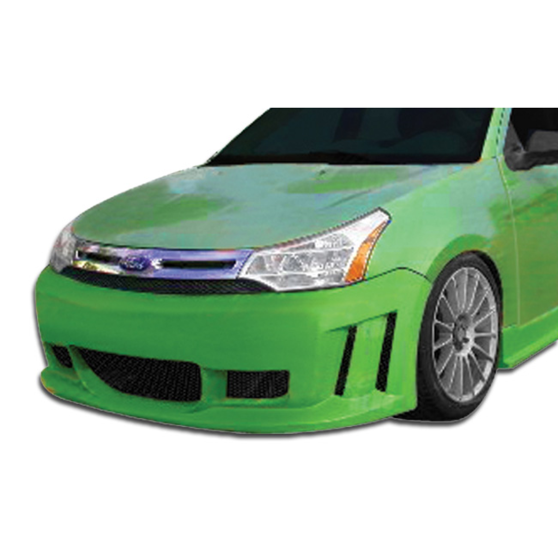 All kind of body kits for Ford Focus 2008. Exterior/Front Bumpers or Lips 