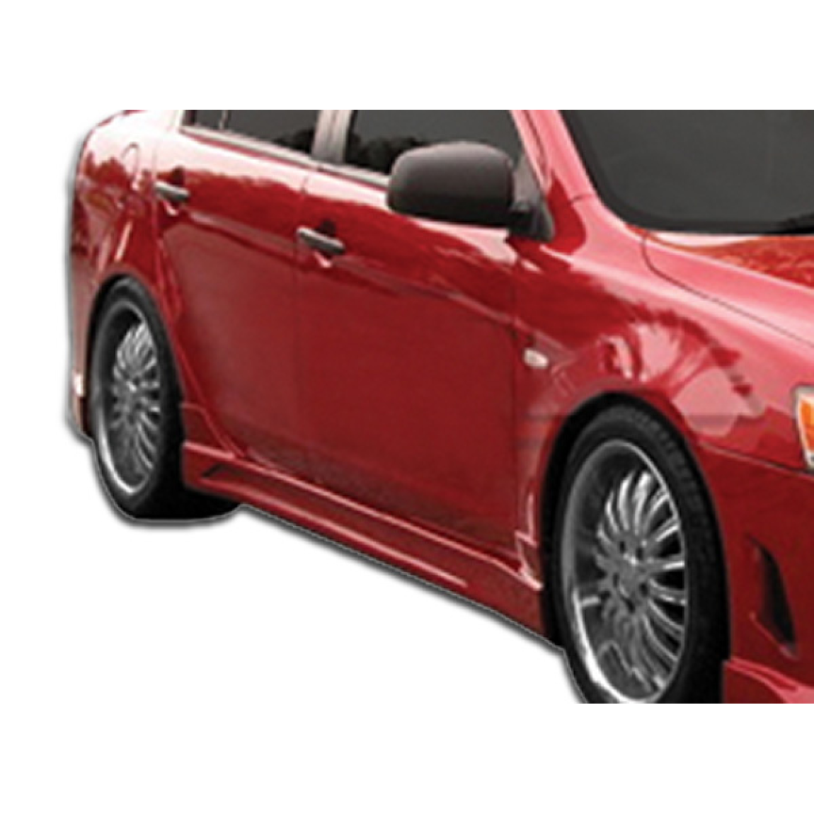 All kind of body kits for Mitsubishi Lancer 2008. Exterior/Side Skirts 