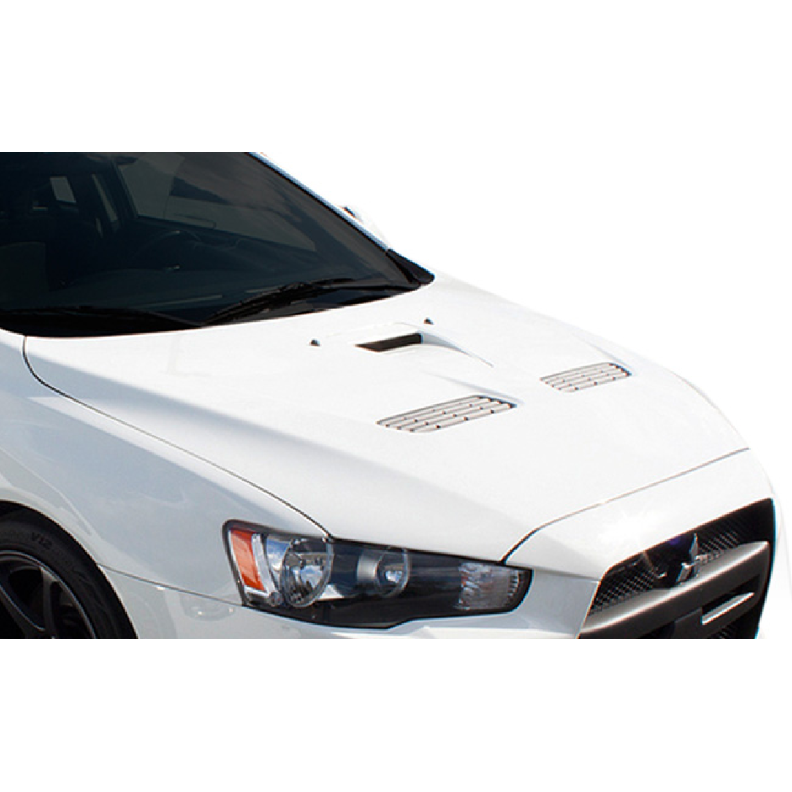 All kind of body kits for Mitsubishi Evolution 2008. Exterior/Hoods 