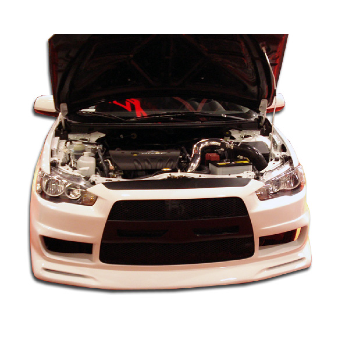 All kind of body kits for Mitsubishi Lancer 2008. Exterior/Front Bumpers or Lips 