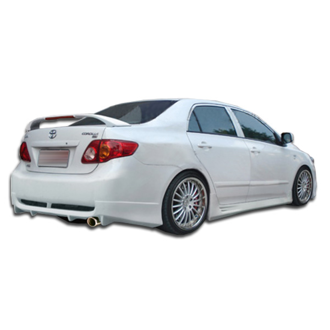 All kind of body kits for Toyota Corolla 2009. Exterior/Rear Bumpers or Lips 