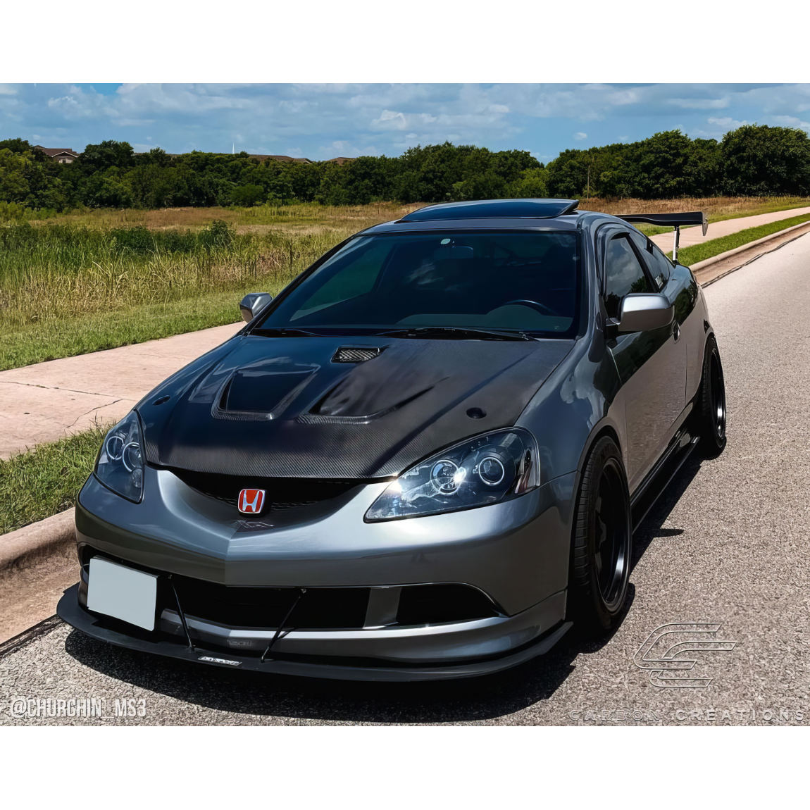 All kind of body kits for Acura RSX 2002. Exterior/Hoods 