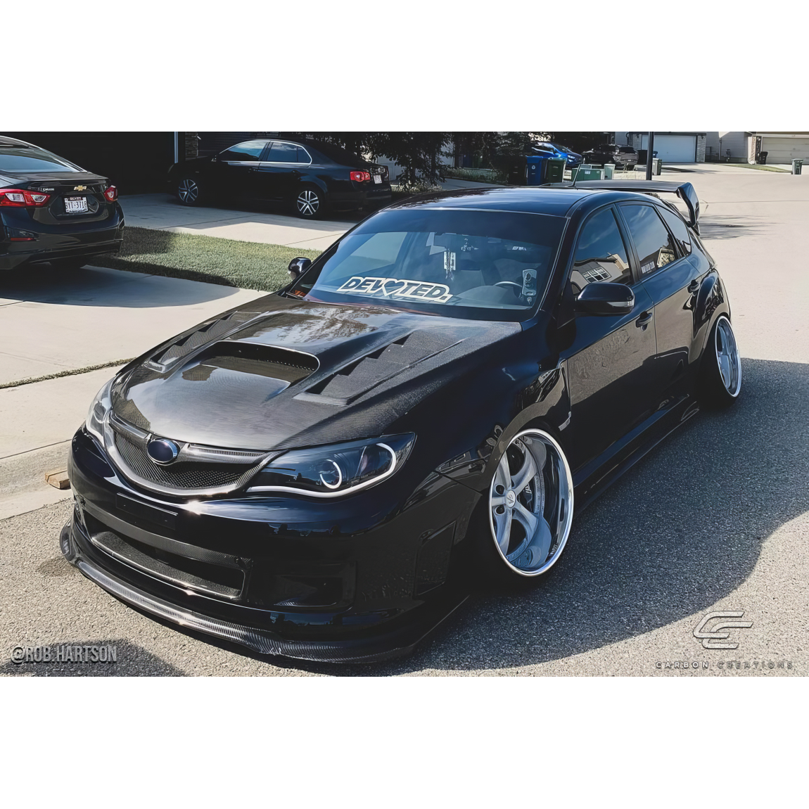 All kind of body kits for Subaru Impreza 2008. Exterior/Hoods 