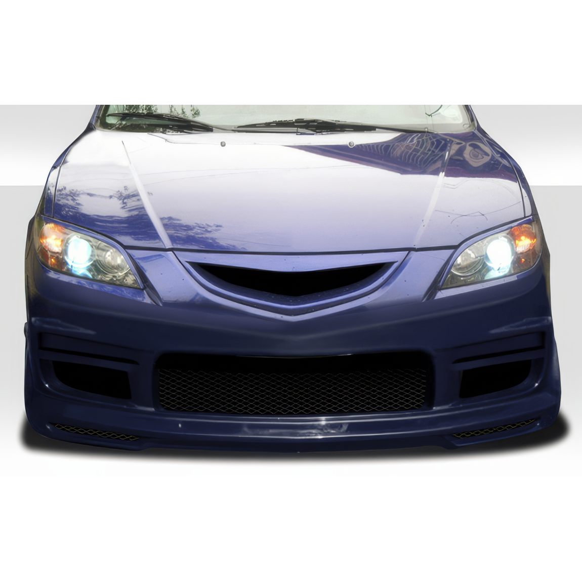 All kind of body kits for Mazda 3 2004. Exterior/Front Bumpers or Lips 