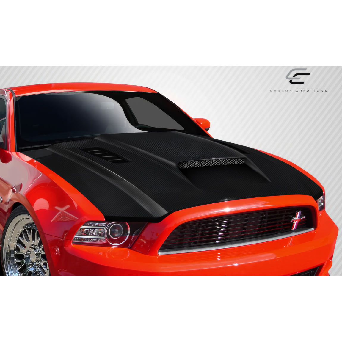 All kind of body kits for Ford Mustang 2013. Exterior/Hoods 