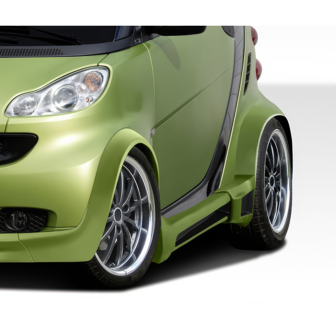 All kind of body kits for Smart fortwo 2008. Exterior/Side Skirts 