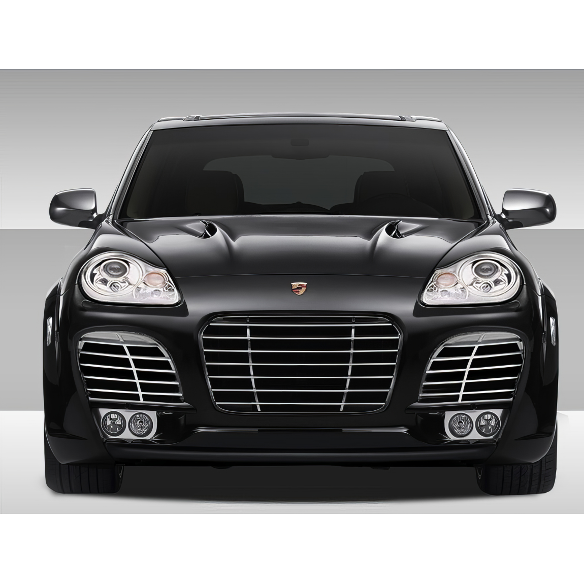 All kind of body kits for Porsche Cayenne 2003. Exterior/Front Bumpers or Lips 