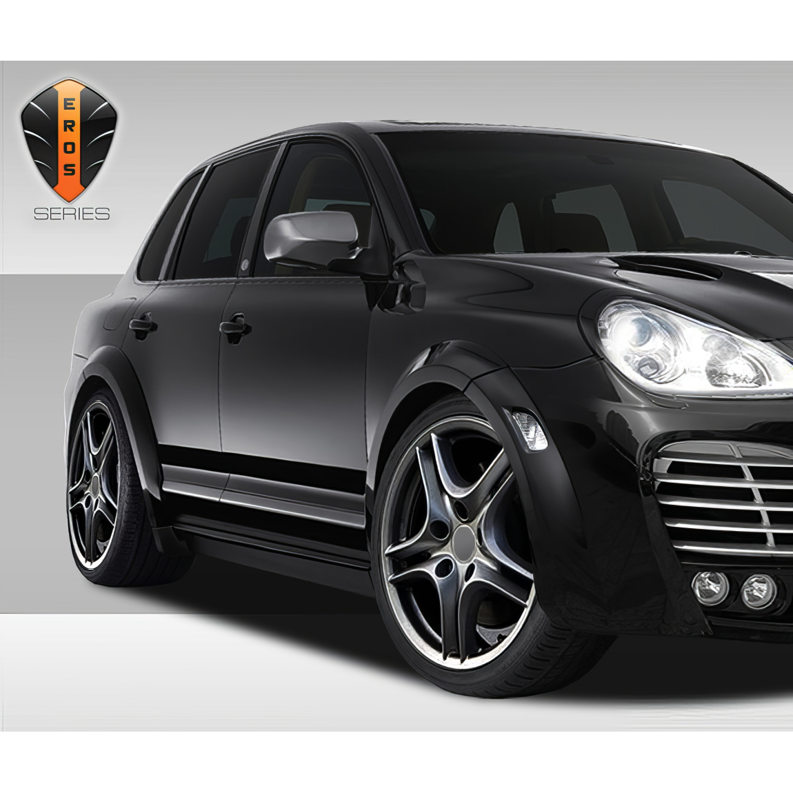 All kind of body kits for Porsche Cayenne 2003. Exterior/Side Skirts 