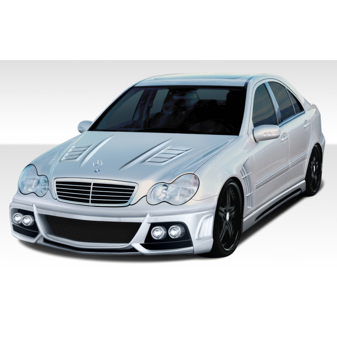 All kind of body kits for Mercedes-Benz C230 2001. Exterior/Complete Body Kits 