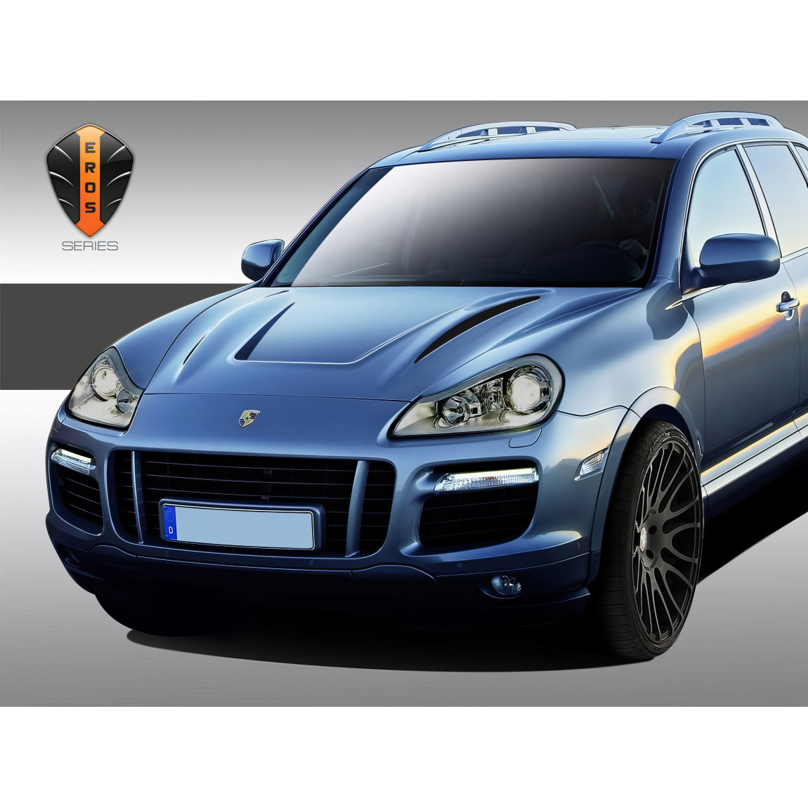 All kind of body kits for Porsche Cayenne 2003. Exterior/Hoods 