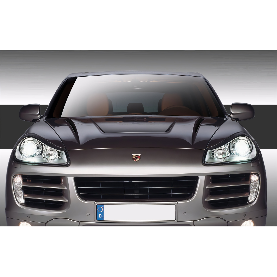 All kind of body kits for Porsche Cayenne 2003. Exterior/Hoods 