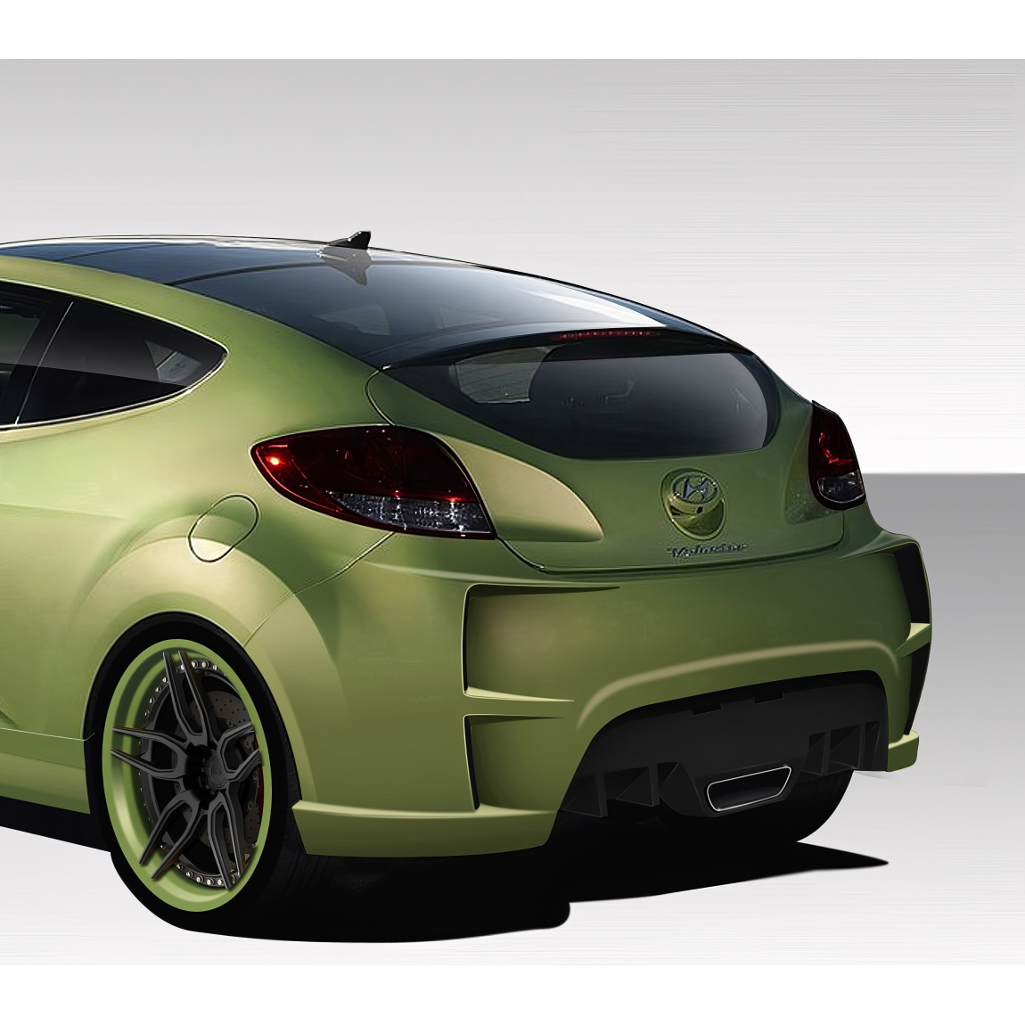 All kind of body kits for Hyundai Veloster 2012. Exterior/Rear Bumpers or Lips 