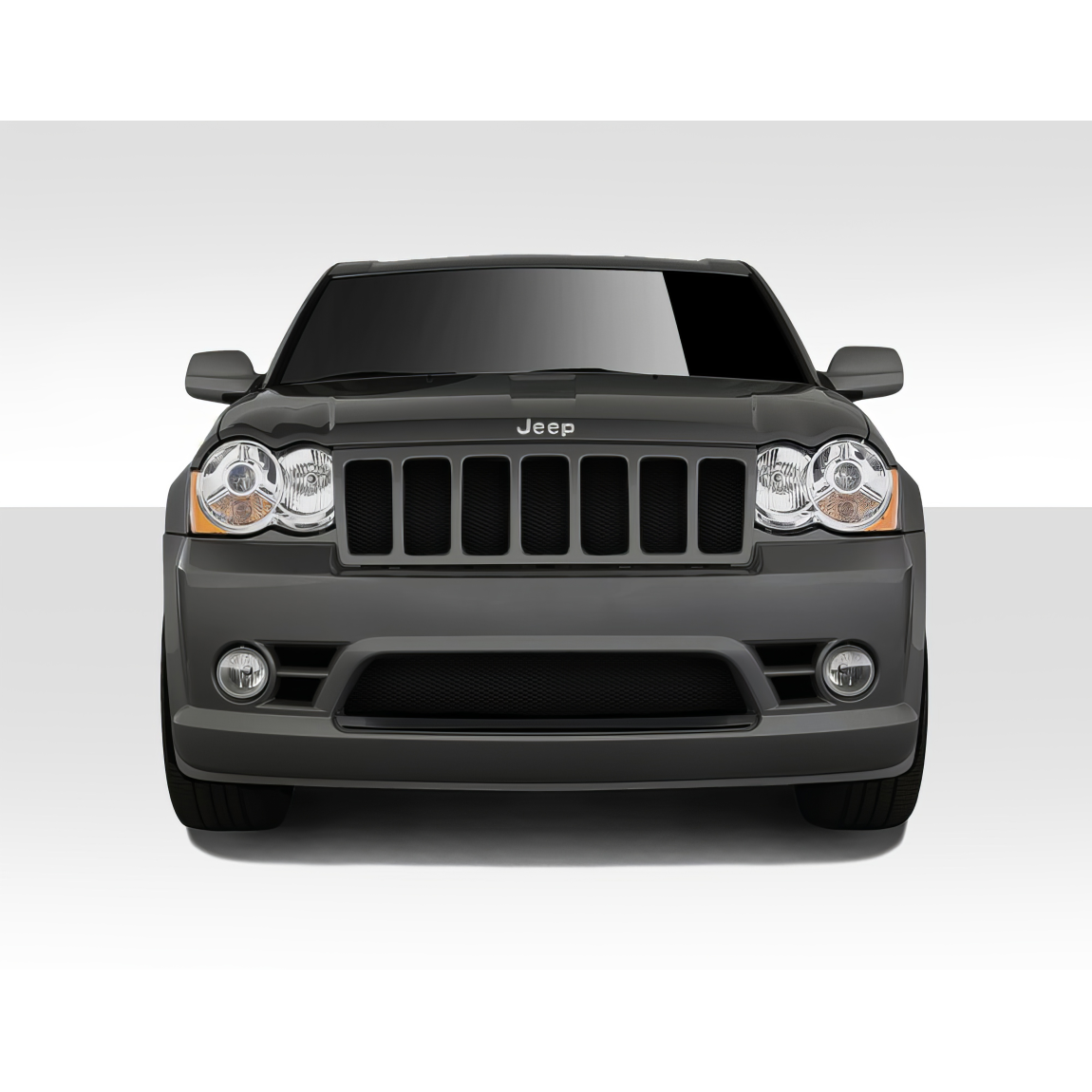 All kind of body kits for Jeep Cherokee 2008. Exterior/Front Bumpers or Lips 