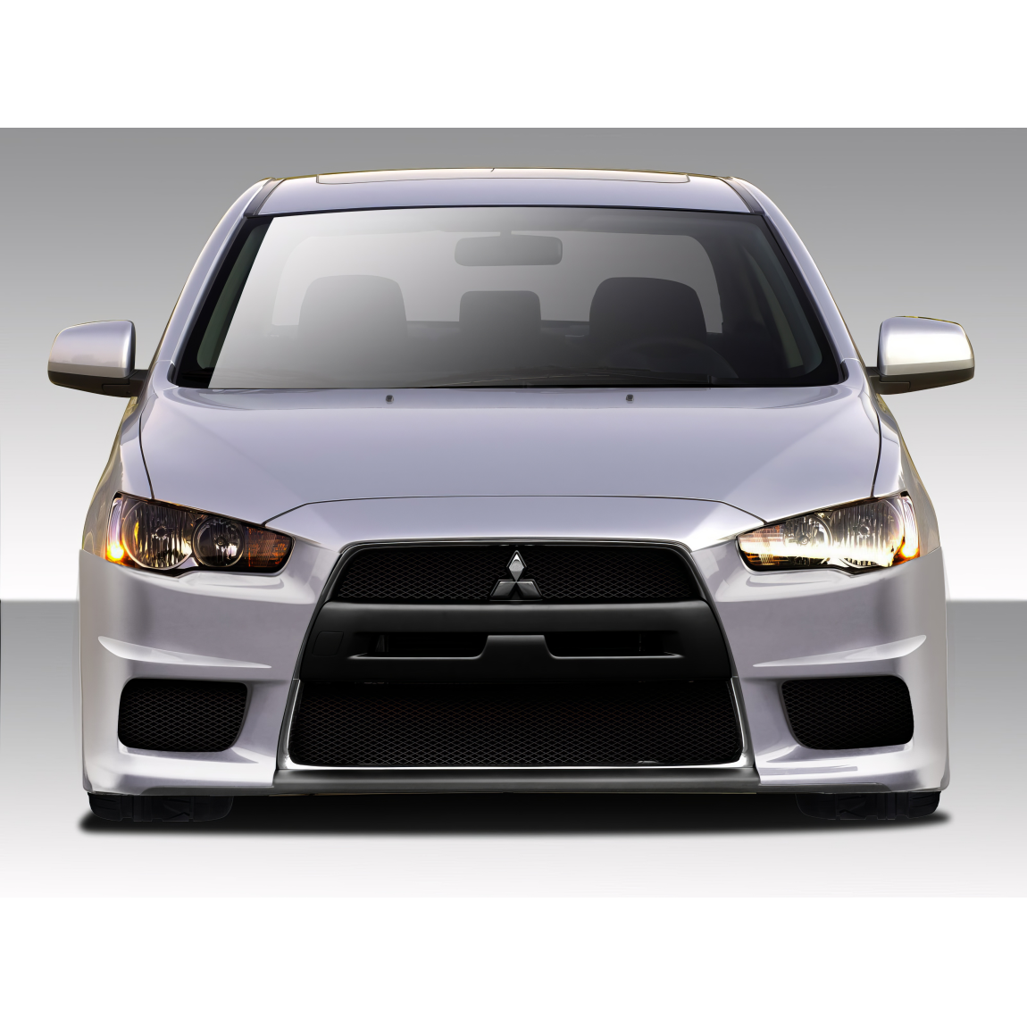 All kind of body kits for Mitsubishi Lancer 2008. Exterior/Front Bumpers or Lips 