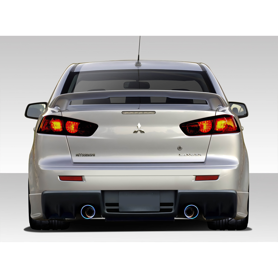 All kind of body kits for Mitsubishi Lancer 2008. Exterior/Rear Bumpers or Lips 