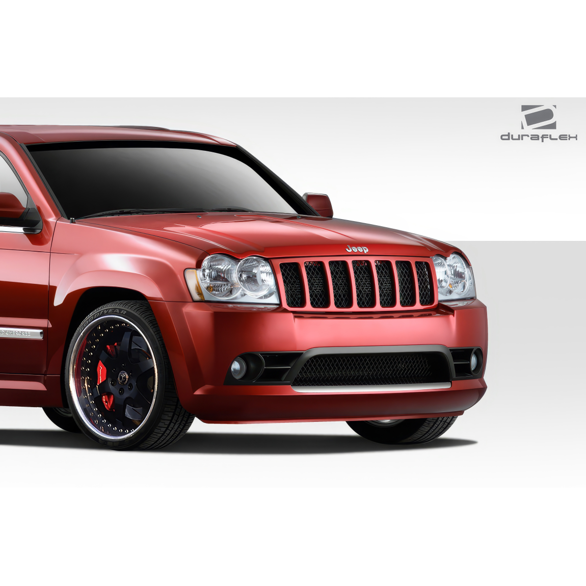 All kind of body kits for Jeep Cherokee 2005. Exterior/Front Bumpers or Lips 