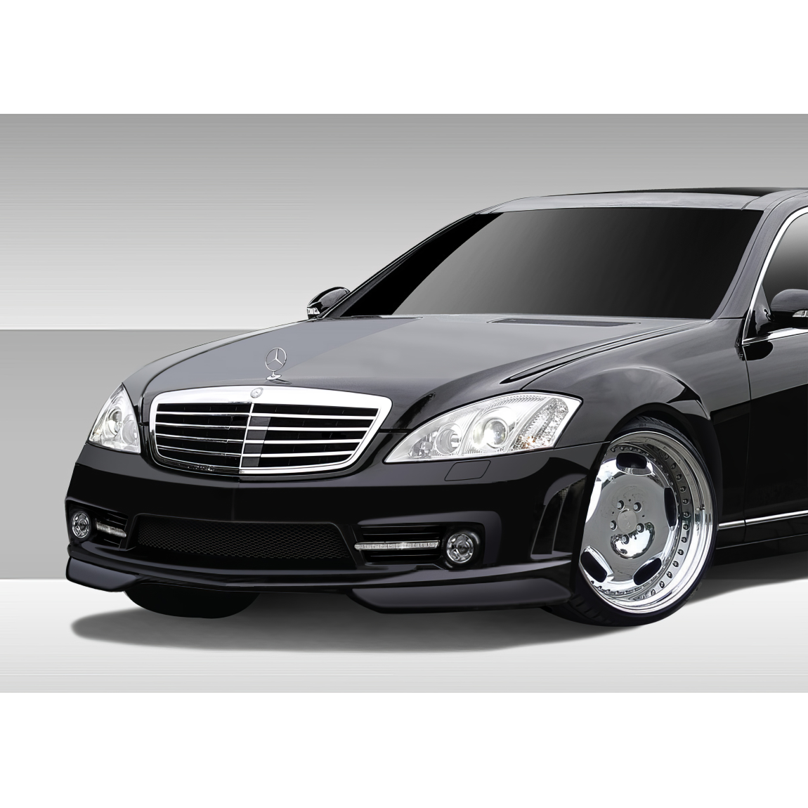 All kind of body kits for Mercedes-Benz S-Class 2007. Exterior/Front Bumpers or Lips 