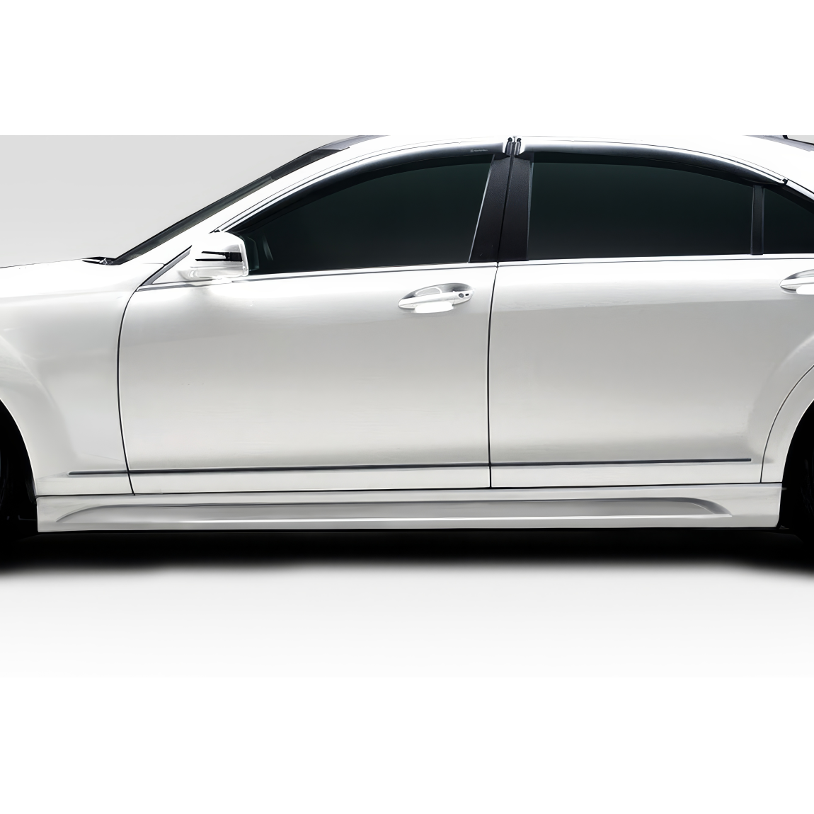 All kind of body kits for Mercedes-Benz S-Class 2007. Exterior/Side Skirts 