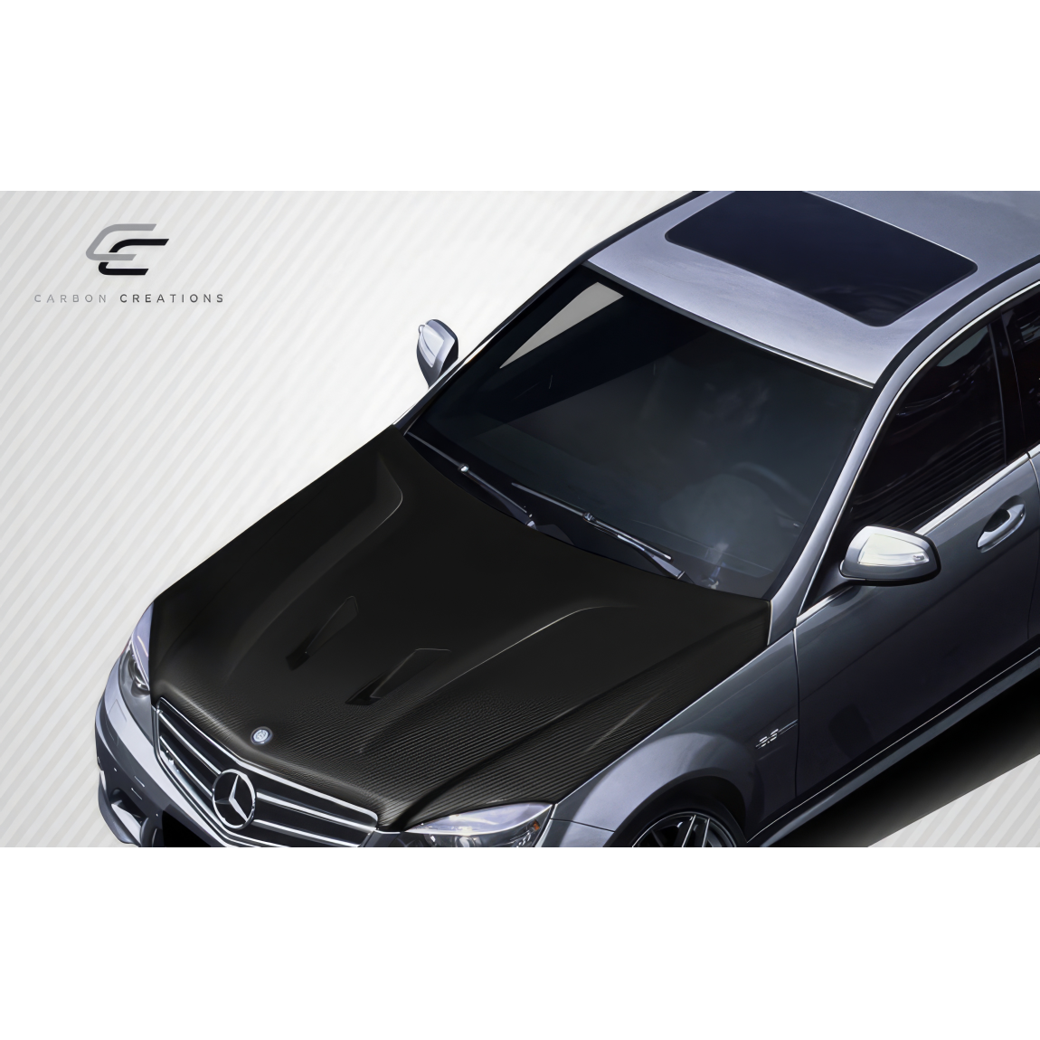 All kind of body kits for Mercedes-Benz C300 2008. Exterior/Hoods 