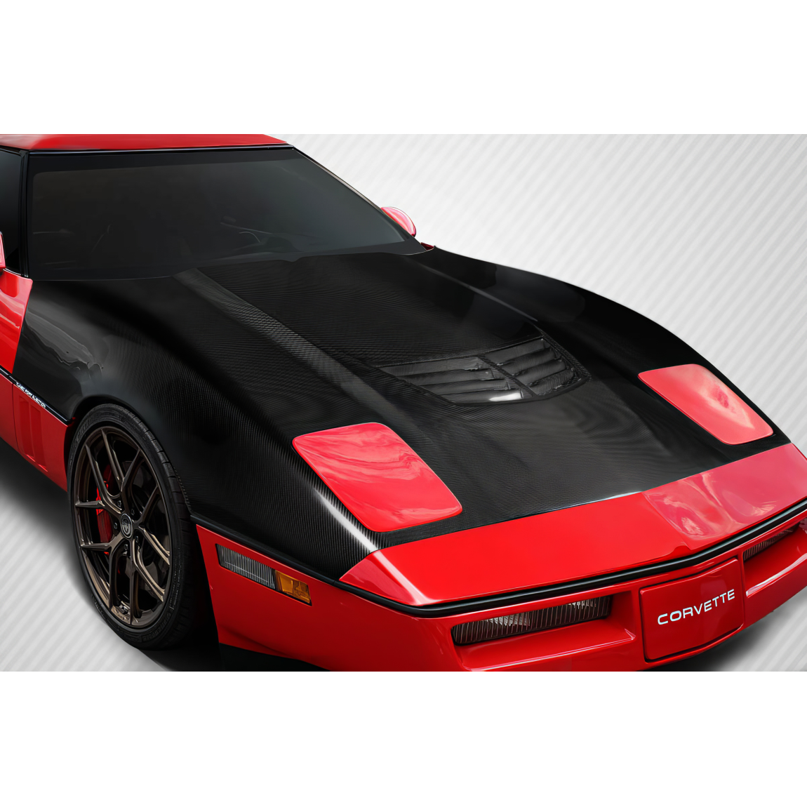 All kind of body kits for Chevrolet Corvette 1985. Exterior/Hoods 