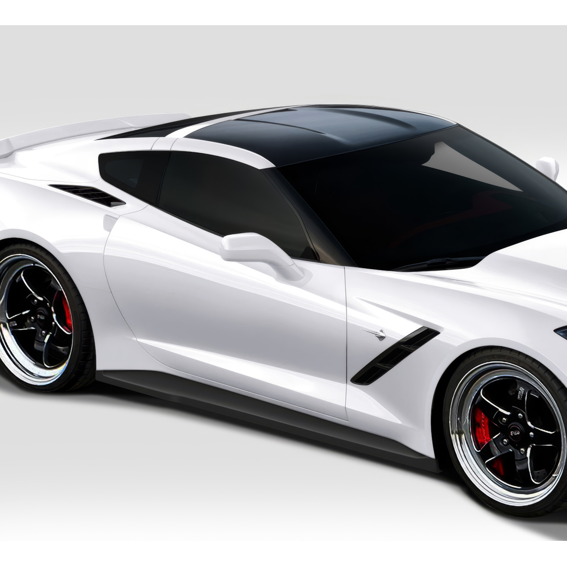 All kind of body kits for Chevrolet Corvette 2014. Exterior/Side Skirts 