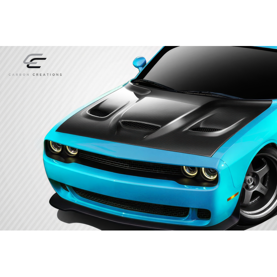 All kind of body kits for Dodge Challenger 2008. Exterior/Hoods 