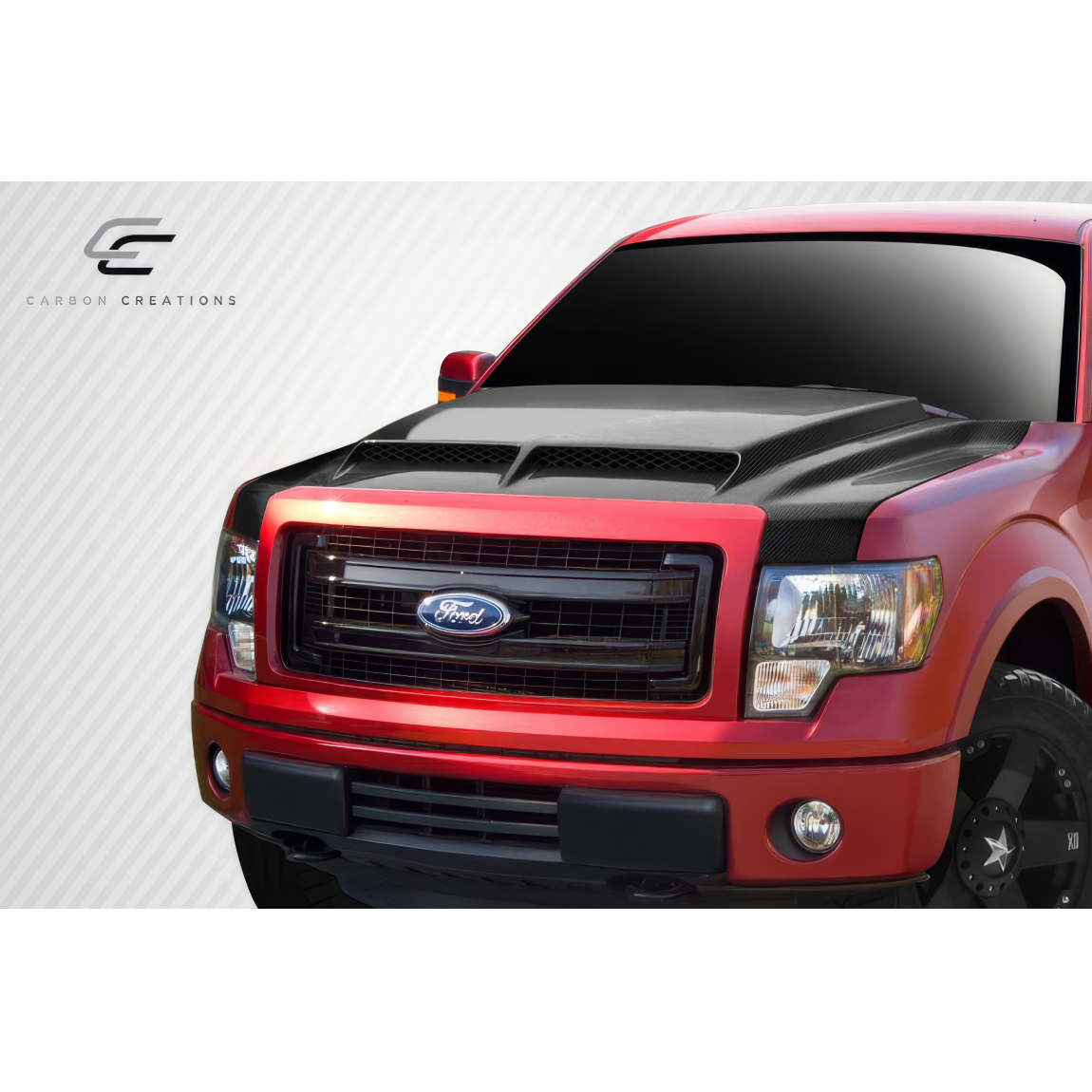 All kind of body kits for Ford F-150 2009. Exterior/Hoods 