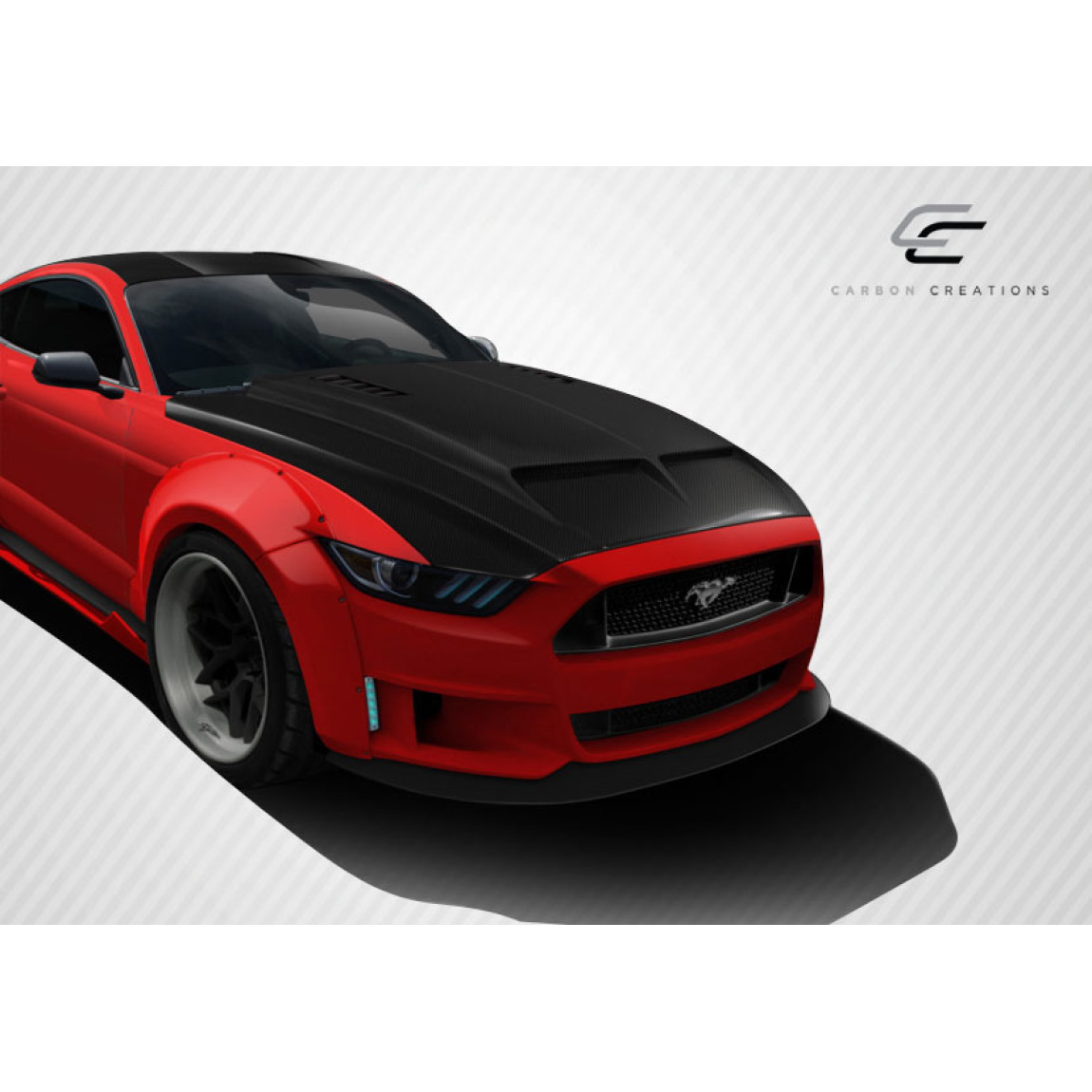 All kind of body kits for Ford Mustang 2015. Exterior/Hoods 