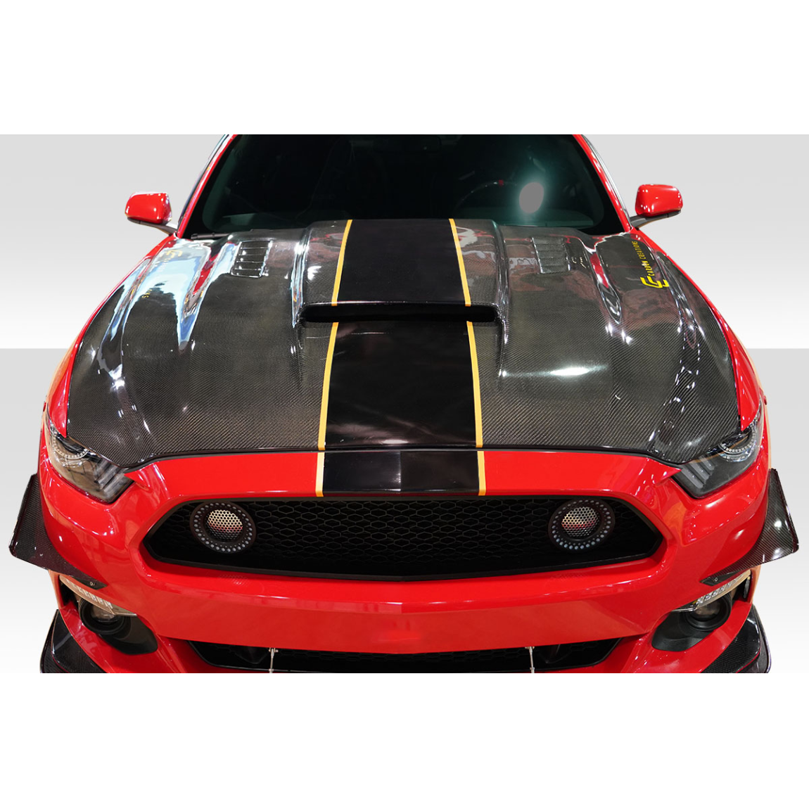 All kind of body kits for Ford Mustang 2015. Exterior/Hoods 