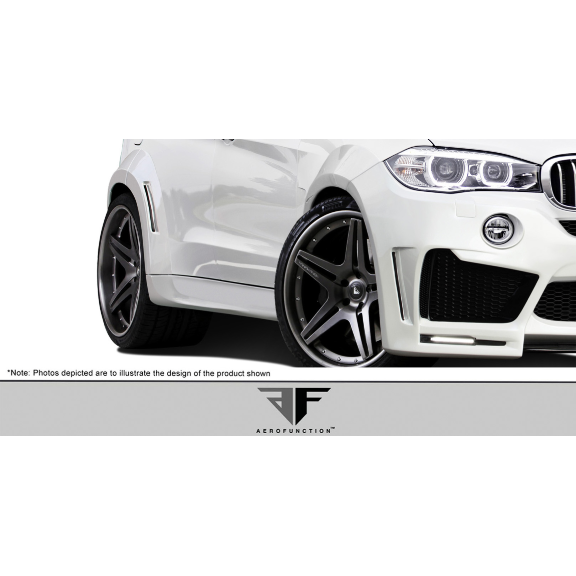 All kind of body kits for BMW X5 2014. Exterior/Side Skirts 