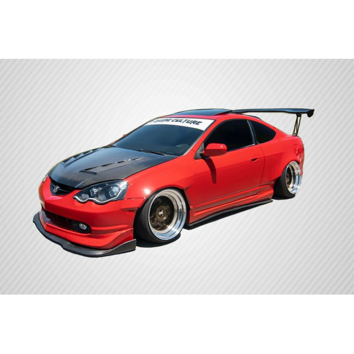 All kind of body kits for Acura RSX 2002. Exterior/Hoods 