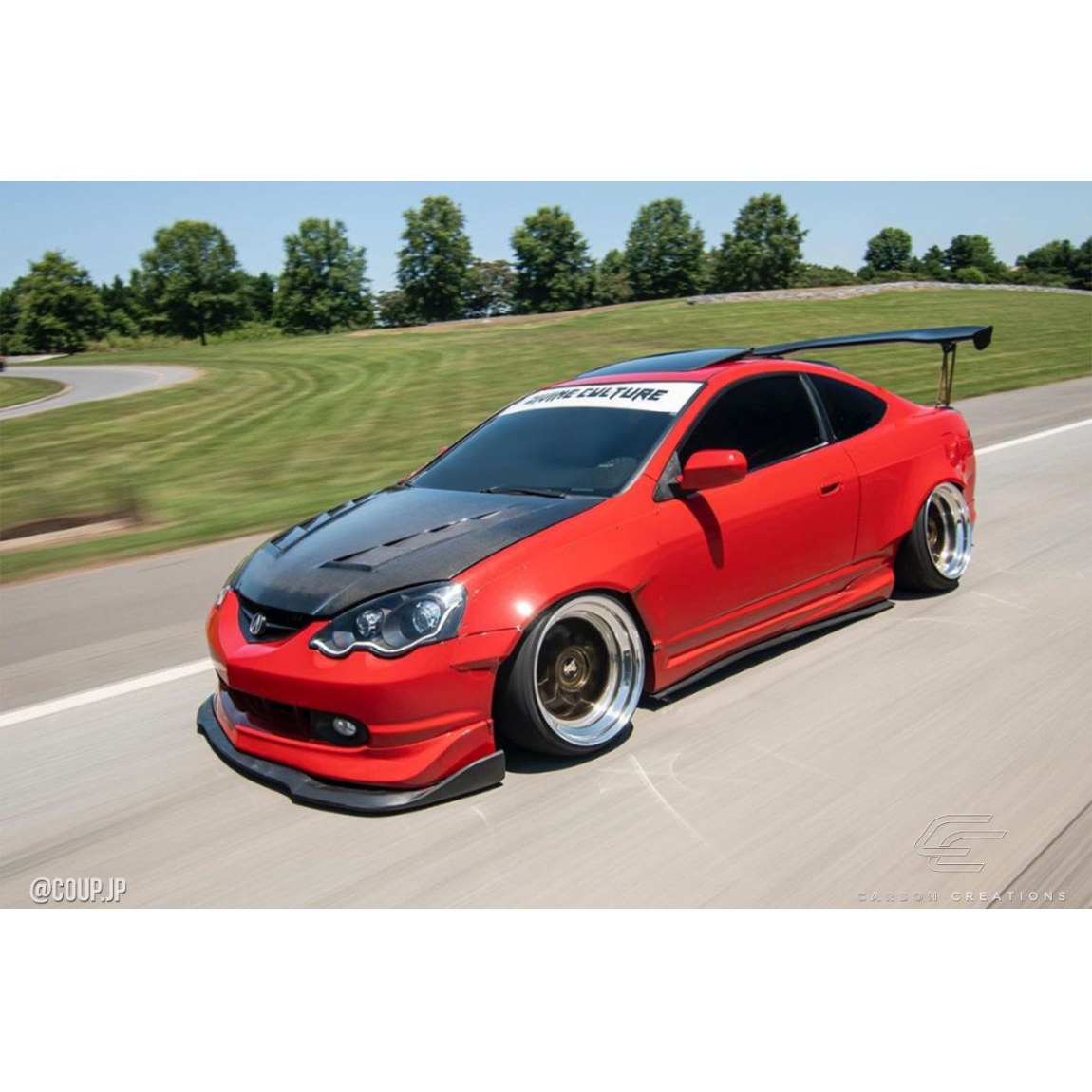 All kind of body kits for Acura RSX 2002. Exterior/Hoods 